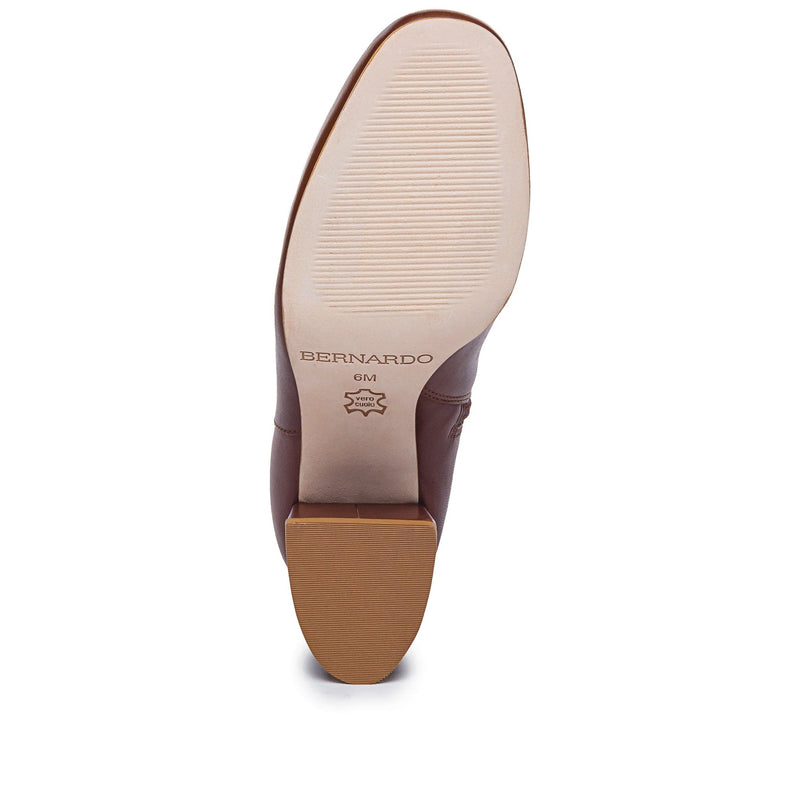 Botins Bernardo Nola Feminino Chocolate | YKX9985BK