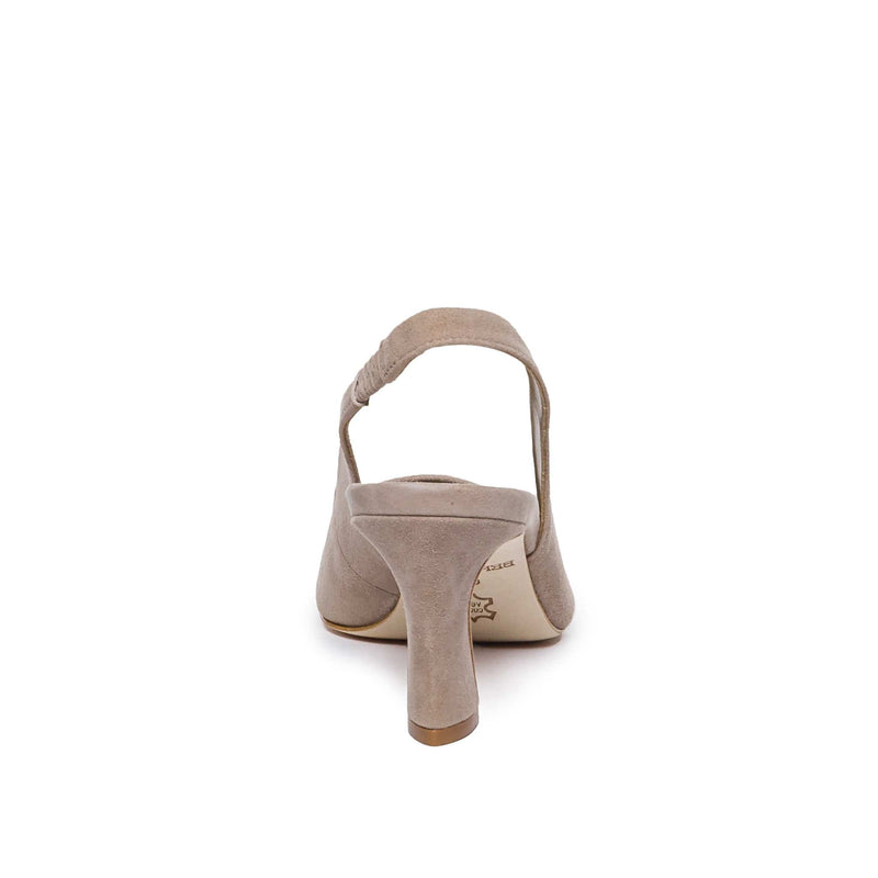 Saltos Bernardo Felicity Slingback Feminino Bege | UFN3846OB