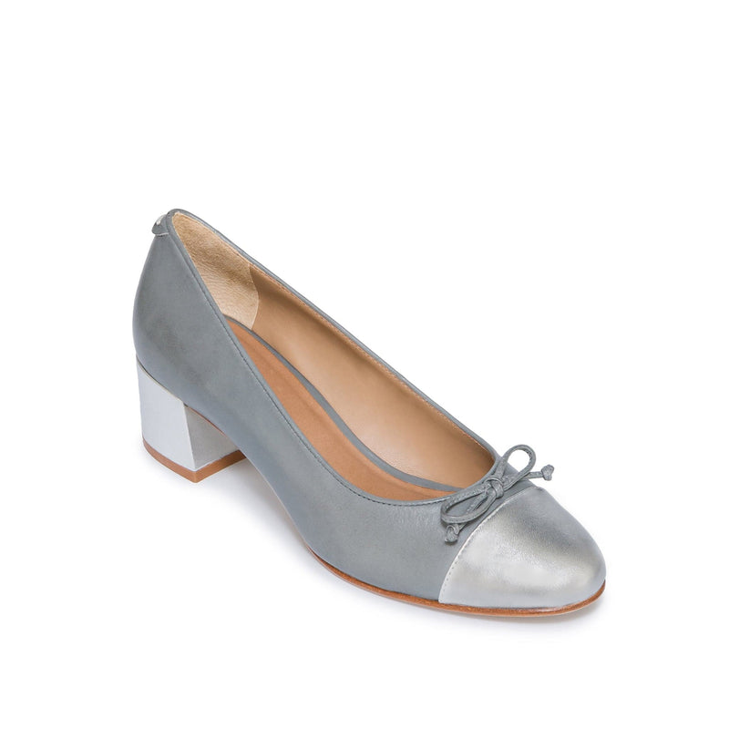 Saltos Bernardo Marisol Ballerina Feminino Cinzentas Prateadas | QKK7816ZQ