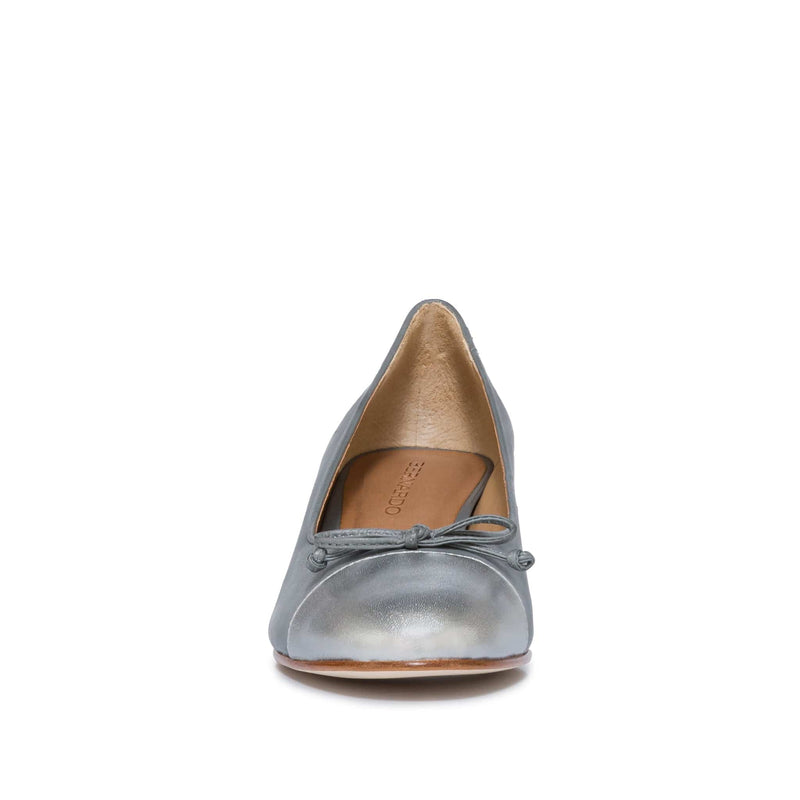 Saltos Bernardo Marisol Ballerina Feminino Cinzentas Prateadas | QKK7816ZQ