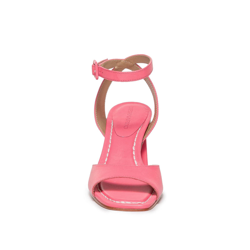Sandalias de Salto Bernardo Nyack Feminino Rosa | OVL3873XC