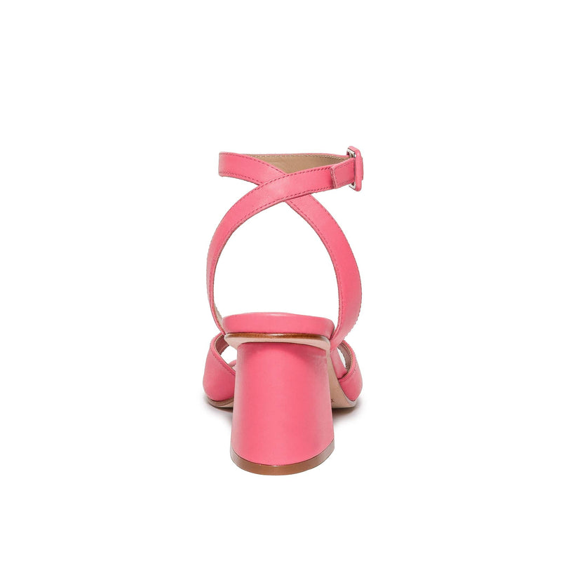 Sandalias de Salto Bernardo Nyack Feminino Rosa | OVL3873XC