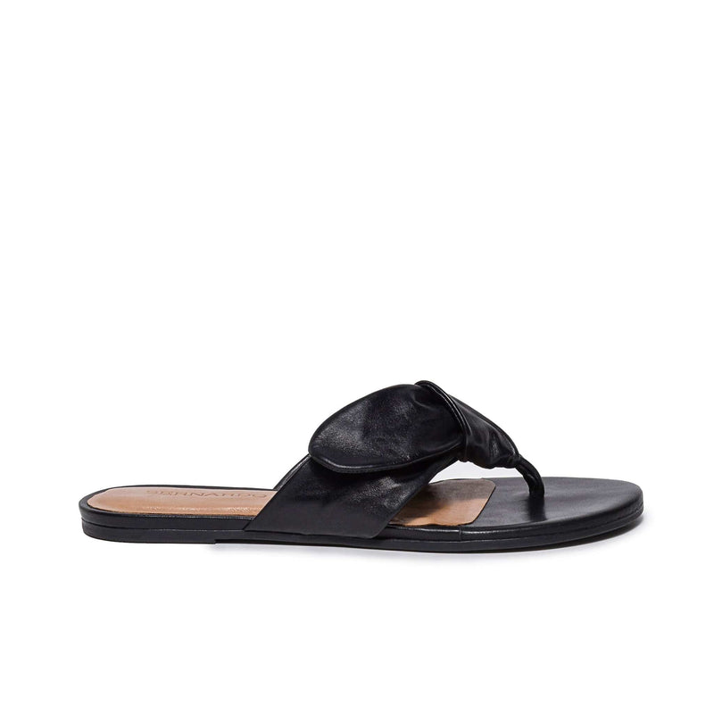 Sandálias Deslizantes Bernardo Harmony Thong Feminino Pretas | WSJ6245PH
