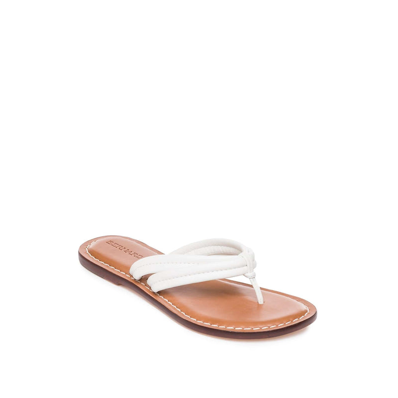 Sandálias Deslizantes Bernardo Miami Thong Feminino Branco | ENM3815XQ