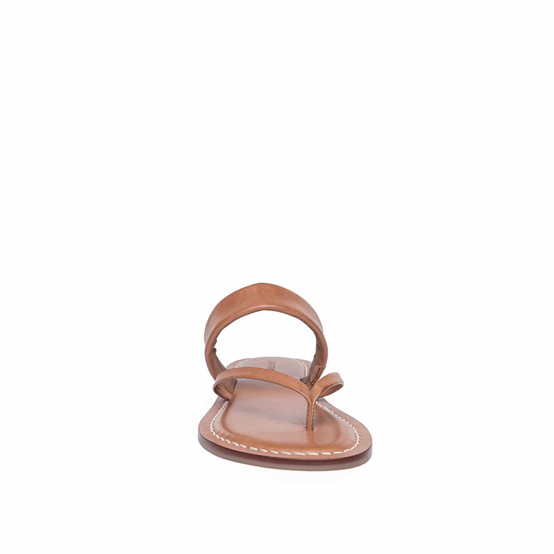 Sandálias Planas Bernardo Leia Thong Feminino Marrom | FLI5992VK