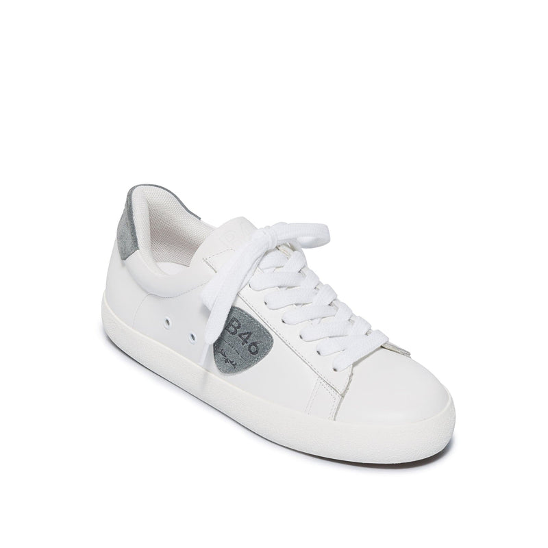 Sapatilhas Bernardo Tatum Feminino Branco Azuis | JNA4097IO